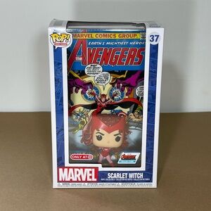 Funko Pop! Comic Book Cover with Case: Marvel Scarlet Witch 37 Target Exclusive